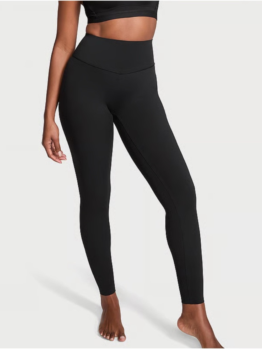 VSX Black High-Waist Performance Leggings
